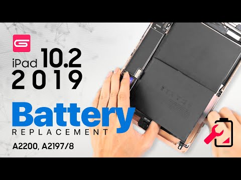 iPad 7 2019 10.2 Battery Replacement A2200 A2197 A2198