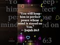 Isaiah 26:3 #healthyaging #motivation #afterage60 #dailyhabits #agestrong #longevity #love #trueage
