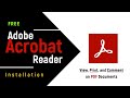 How to Download & Install Adobe Acrobat Reader for Free on Windows 11/10 PC or Laptop 2024