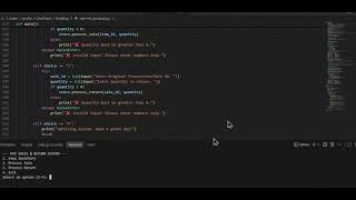 Full Python Inventory & POS Sales-Return System project News