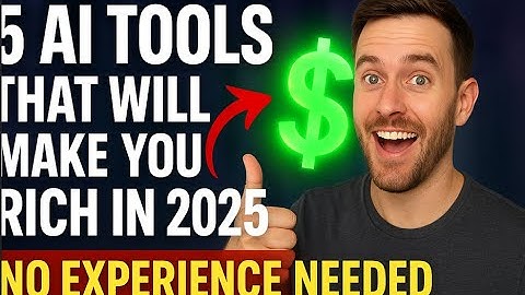 Top 5 AI Tools to Make $10,000/Month in 2025 | No Experience Needed
