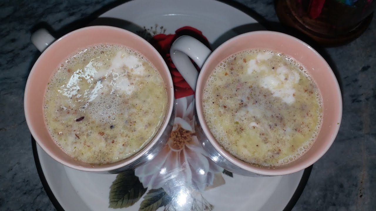 Dry Fruit Milk Recipe Winter Special YouTube