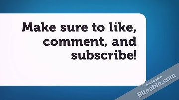 OUR NEW INTRO (MADE BY BITEABLE)