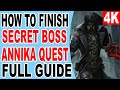 How to summon secret boss and lady annikas quest  the last faith