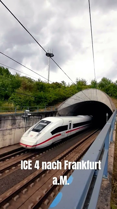ICE 4 mit 250 Km/h nach Frankfurt Airport