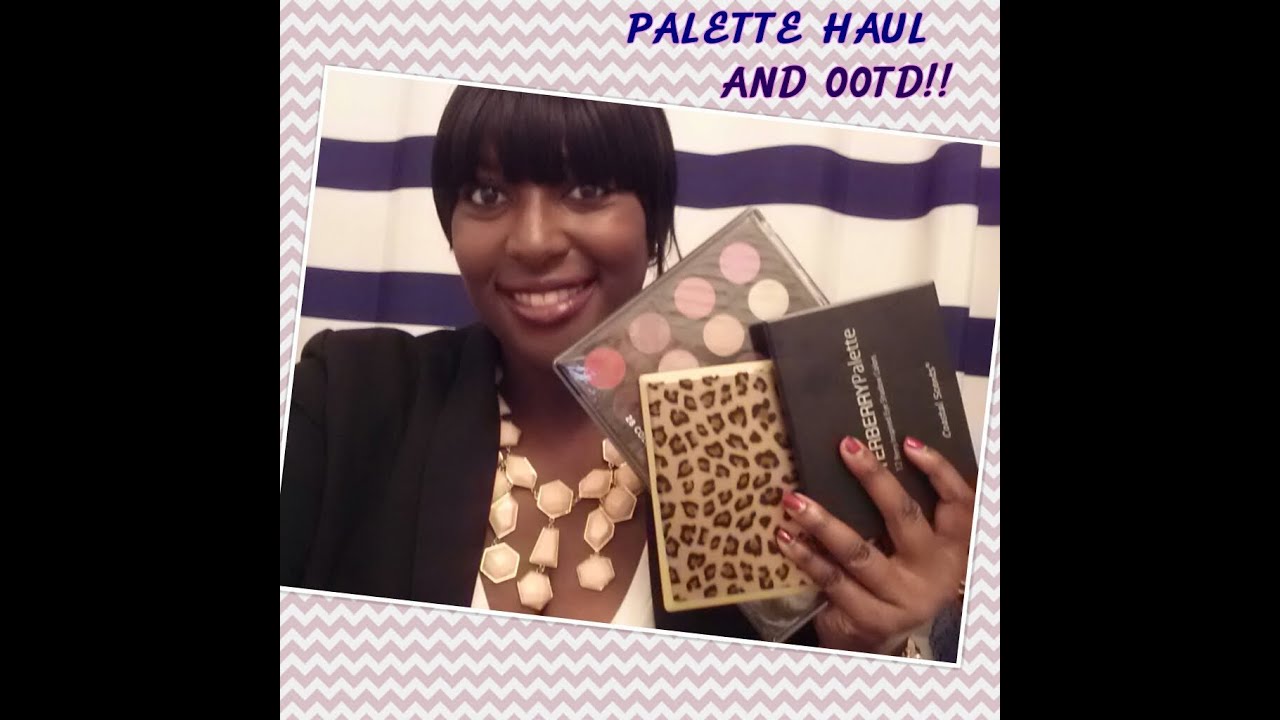 Palettes and an OOTD!!