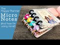 3 ways to use The Happy Planner -  Micro Notes