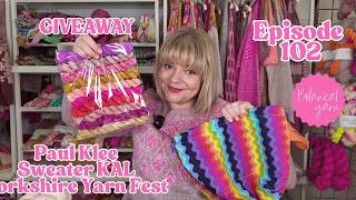 Episode 102 - Paul Klee Sweater KAL & Giveaway!