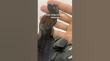 Lược sừng 12 con giáp - COH128B #music #diy #beauty #handmade #wood #thinhhanh #tips #bgm #cake