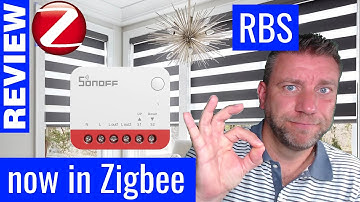 Sonoff MINI ZBRBS: small Zigbee blind controller