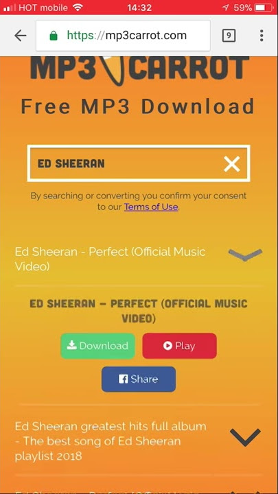 Mp3carrot - Free mp3 download (Link in the description)