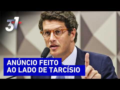 Ricardo Salles desiste de candidatura ao Senado e declara apoio a Derrite e André do Prado