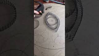 Celebrity Crescent Moons and The Eye by Iram Lima #string #stringart #stringartist #collectibleart #artcommun Wealth