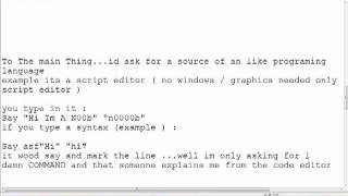 Visual Basic 2008 - Discusion about YOU NEVER EVER posting something real advanced