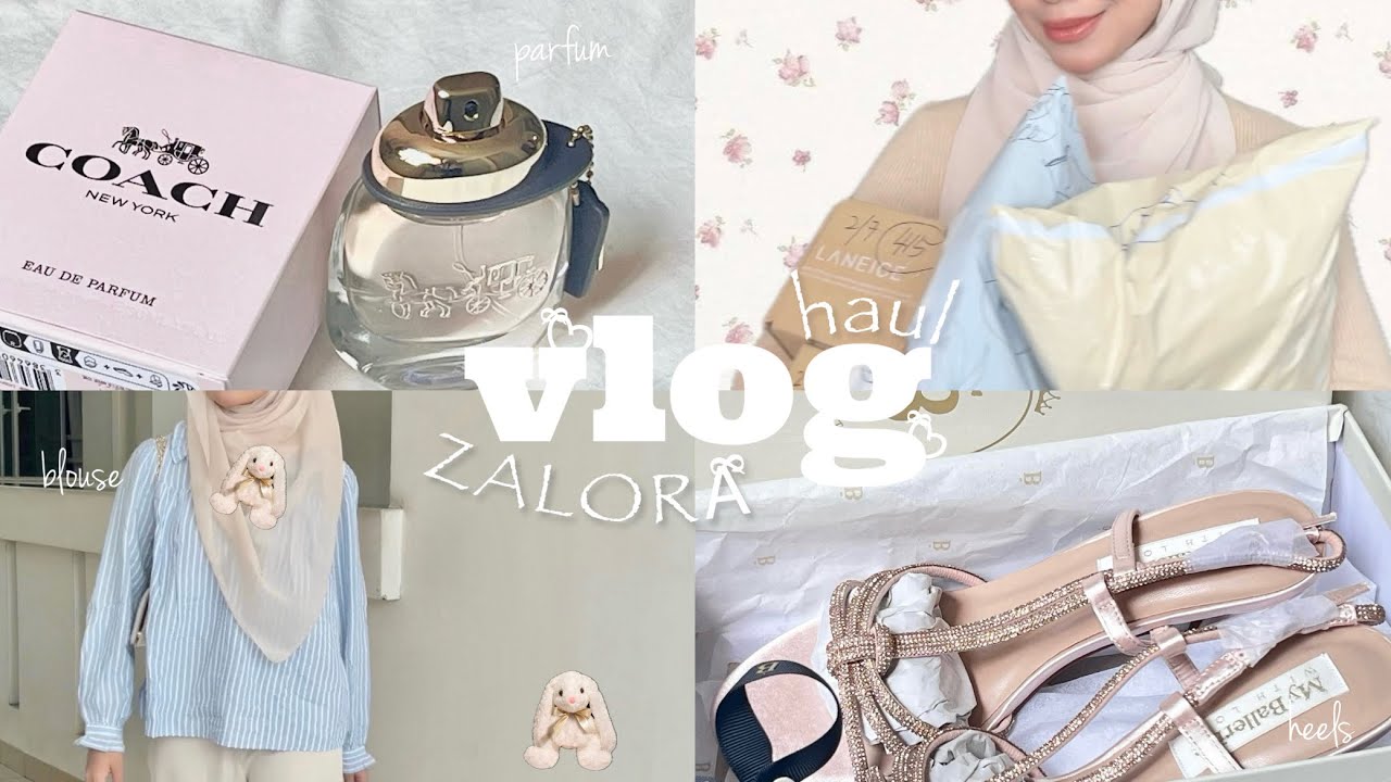 ZALORA haul vlog 🦢🌷| aesthetic vlog