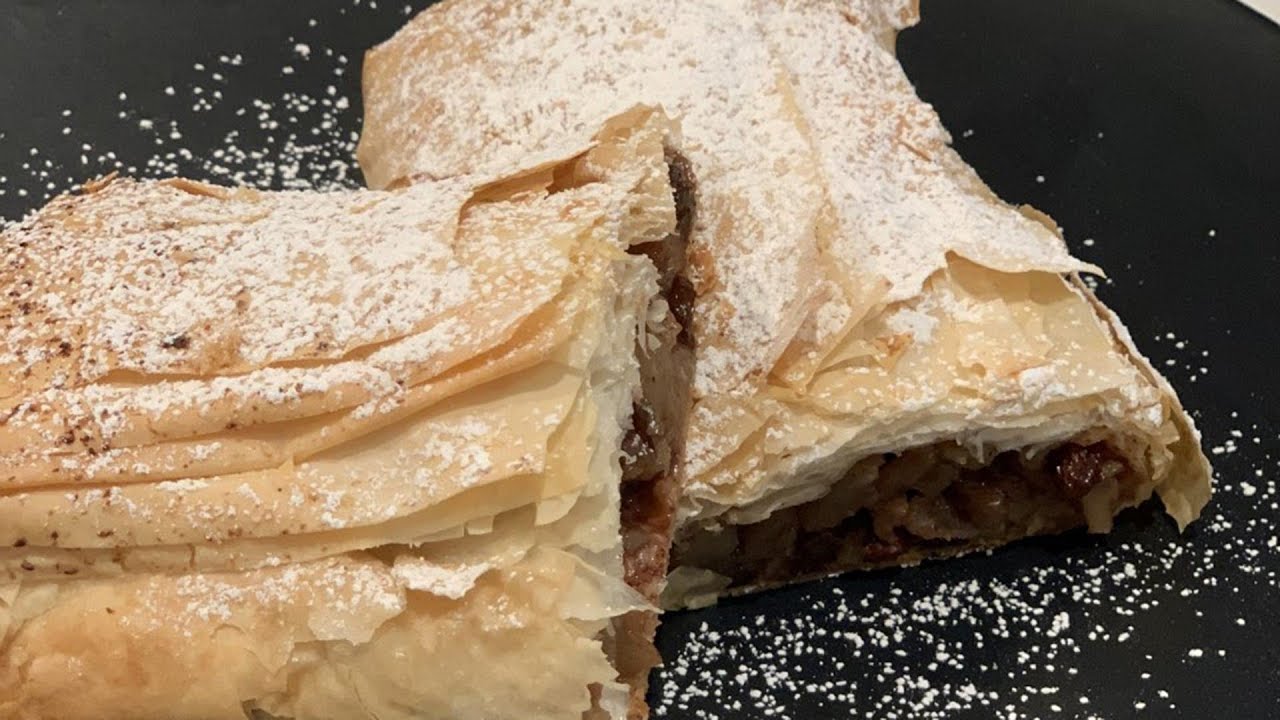 How To Make Walnut Strudel With Raisins and Sour Cream | Clinton Kelly | Rachael Ray Show