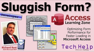 Sluggish Form? Optimizing Form Performance for Faster Loading in Microsoft Access