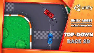 Top-Down Racing Free Game Template for Unity! | Ready-to-Use 2D Asset