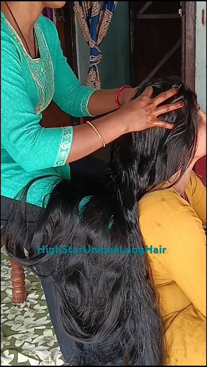 #massage #head massage #lo #hairstyles #longhair #rapunzel