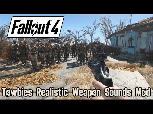 fallout 4 realistic gun sounds fallout 4 realistic gun sounds