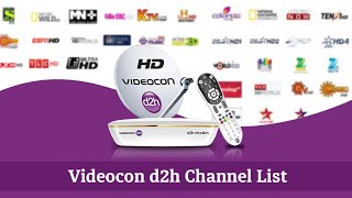 How to change videocon dth pack | d2h how to add or remove channel screenshot 5
