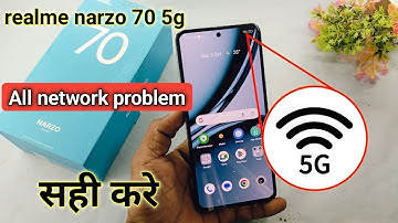 realme narzo 70 5g network problem | realme narzo 70 5g me network problem sahi kaise kare