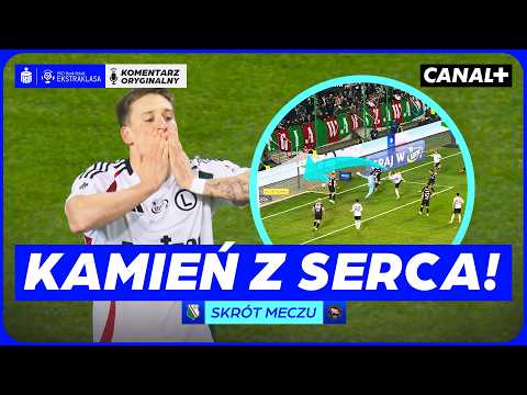 Długo Wyczekiwane Przełamanie Rajovicia! Legia Ucieka ze Strefy Spadkowej! Legia – Cracovia, Skrót