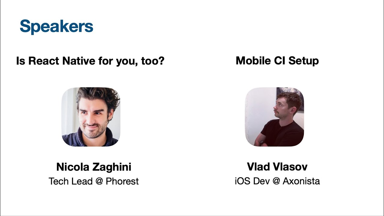 Is React Native for you too? ● Mobile CI setup ● Xcake Meetup, March 2021