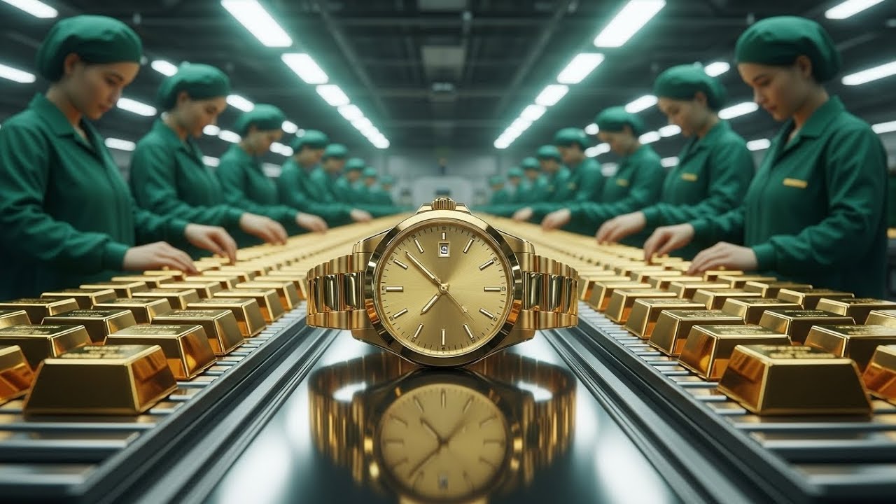 How Rolex Watches Are Made | Inside the Rolex Factory! ( Full Process)