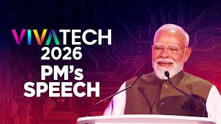 LIVE: PM Modi addresses the VivaTech 2026 in Paris