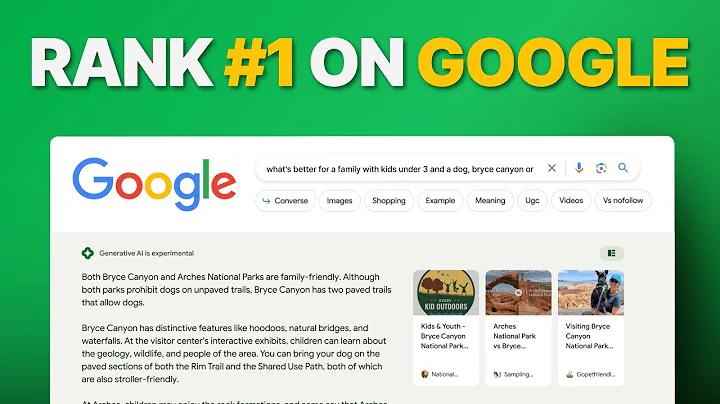 How To Get To The Top of Google (Rank #1 in 2022)