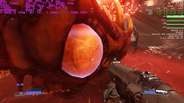 Doom [1080p+ ultra + OpenGL] Test scene [7700k 4.8Ghz + GTX1080]