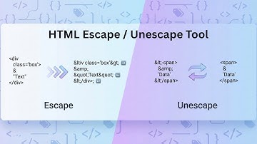 HTML Escape & Unescape Tool Online | Encode Decode HTML – Tulsi Digital Hub