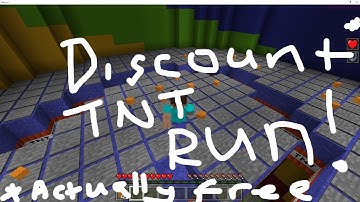 Discount TNT Run - Release Trailer - Free Minecraft Bedrock Map