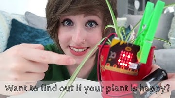How to find out if your plant is 😀– micro:bit project with soil moisture sensor