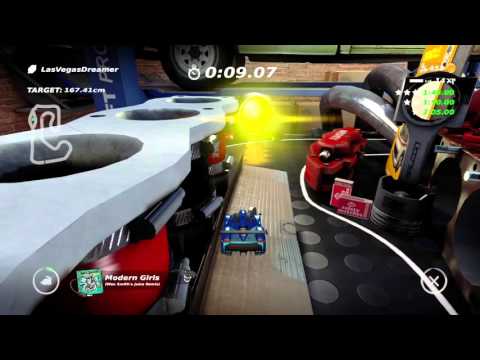 Table Top Racing: World Tour PS4 How To Get The Silver Coin On Chop Shop II  Race Track