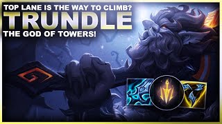 TOP LANE IS THE WAY TO CLIMB IN SOLOQ? TRUNDLE TIME! | League of Legends