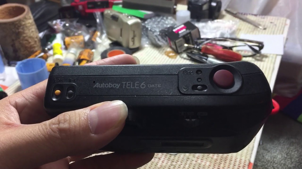 รีวิวกล้องฟิล์ม สแนป คอมแพค Canon Autoboy Tele6 by: ก้องฟิล์ม ร้านขาย