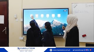 Hikvision Interactive Flat Panel In A School In The Uae Mysolutions Inc