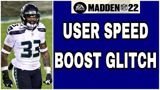 MADDEN 22 - HOW TO USER SPEED BOOST GLITCH 😱  THIS CAN MAKE YOUR DEFENSE UNSTOPPABLE