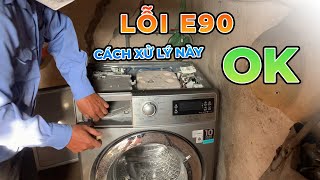 Sửa Máy Giặt Electrolux Báo Lỗi E90 Cho Chị Quỳnh Anh ở Phúc Xuyên, HN | Thay Main Chạy Ok