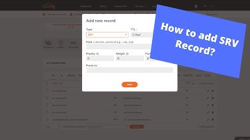 What is SRV record and how to add it in ClouDNS? (2021)