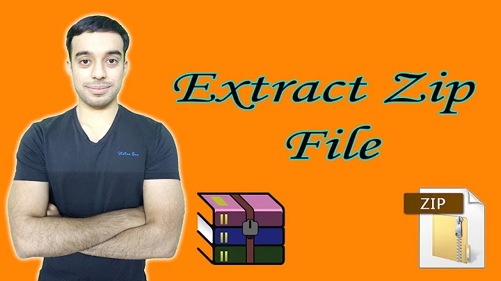 How to extract zip file | unzip files in pc by D Marketing Wall