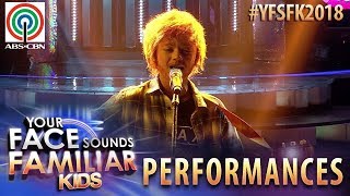 your face sounds familiar kids 2018 noel comia jr as ed sheeran perfect