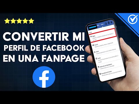 ¿Cómo convertir mi perfil de FACEBOOK en una FANPAGE? - Transformación completa