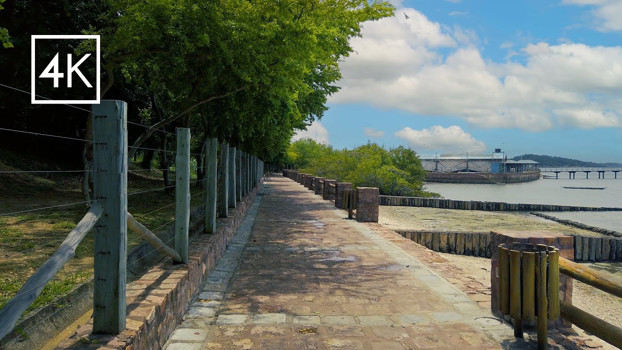 Caminhada na ILHA BOM JESUS DOS PASSOS. SALVADOR. BAHIA (Som Binaural da ILHA) 4k Experiência.