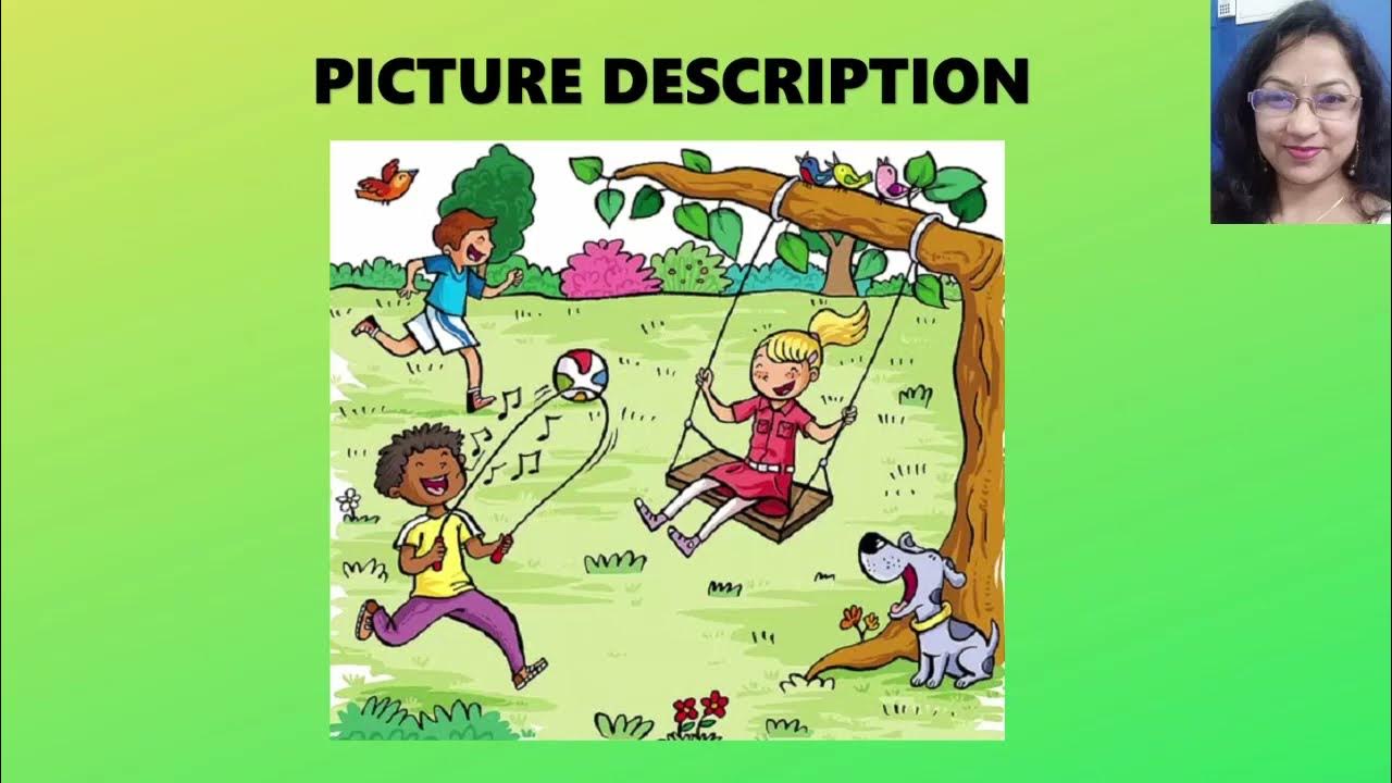 Park Picture Description | Picture Description For Class 1, 2 and 3 ...