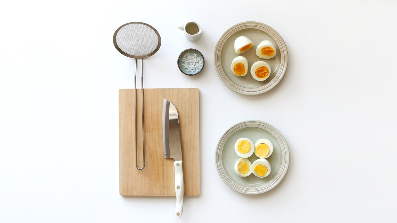 [키친가이드] 완벽한 반숙&완숙 달걀 삶기 : How to Cook the Perfect Soft-Boiled and Hard-Boiled Eggs