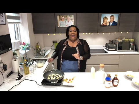 Alison Hammond's Pancake Disaster! On Itv's This Morning! Watch Out This Pancake Day!