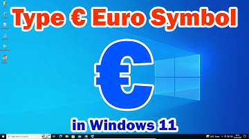 How to Type € Euro Symbol on any Keyboard in Windows 10 PC or Laptop